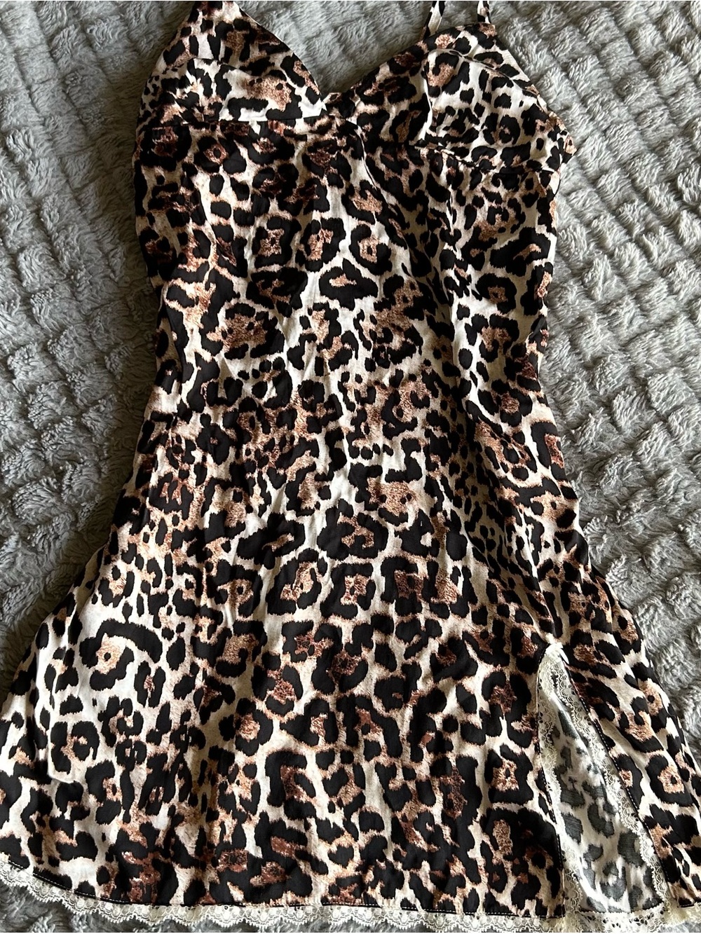 NWT Aerie Leopard Print Slip Dress XS